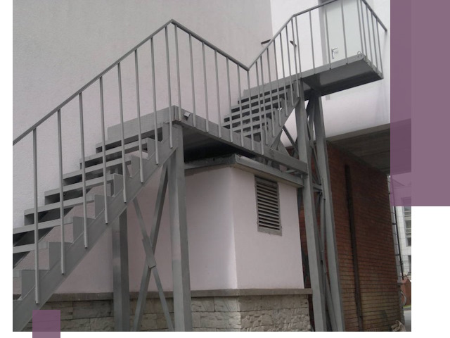 Монтаж пожарных лестниц под ключ в Протвине с гарантией качества