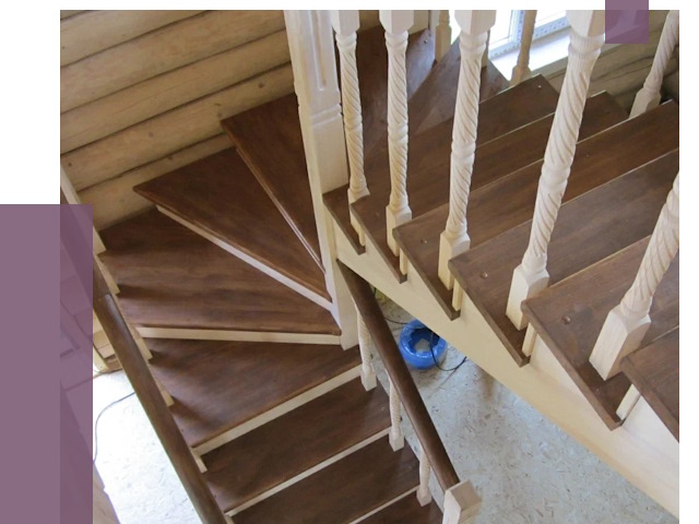 Реставрация деревянных лестниц в Протвине от 4274 руб.