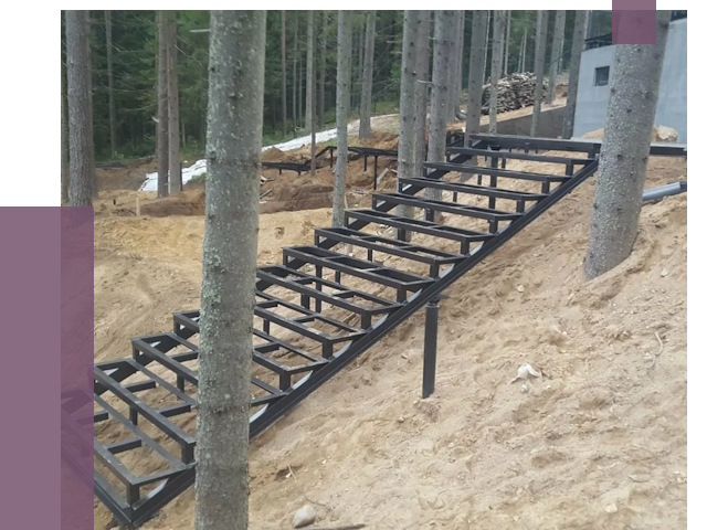 Монтаж металлических лестниц в Протвине от 13482 руб. 