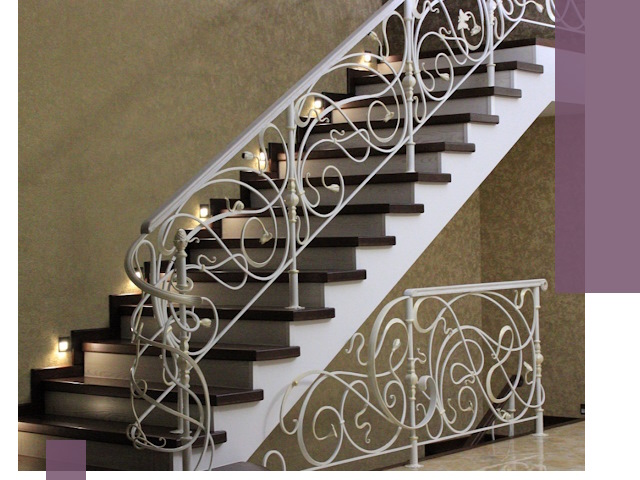 Кованые лестницы под ключ в Протвине — изготовление и монтаж
