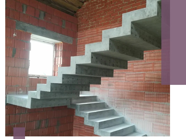 Бетонные лестницы под ключ в Протвине: монтаж, демонтаж, ремонт