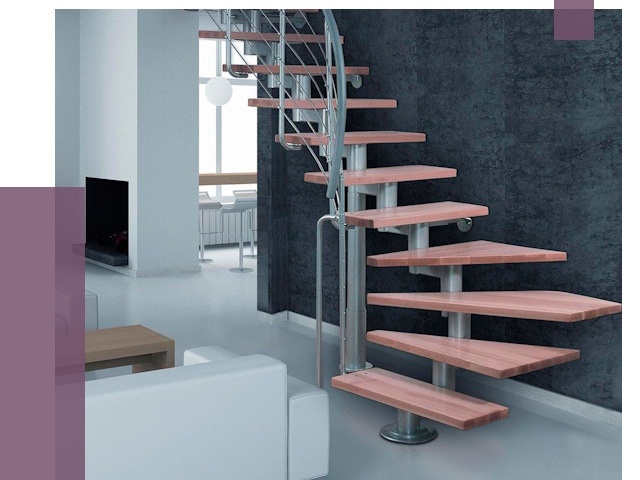 Модульные лестницы в Протвине от 16789 руб. — купить в ПРОЛЁТ-Прн