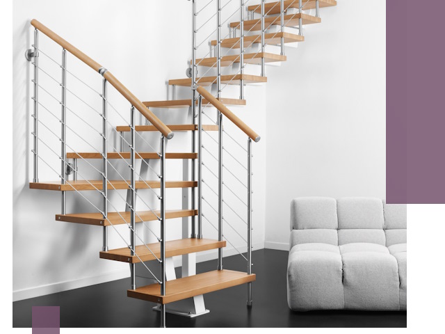 Модульные лестницы под ключ в Протвине — монтаж и изготовление