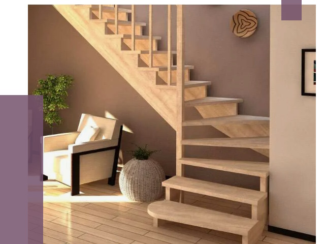 Изготовление Г-образных лестниц в Протвине от 18824 руб. 