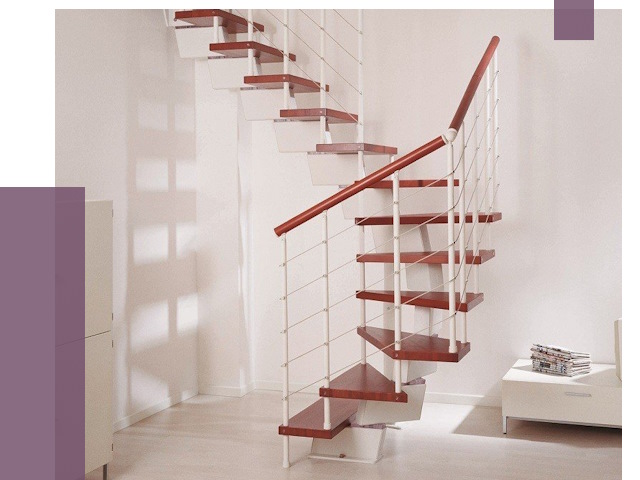 Изготовление лестниц на больцах в Протвине от 9666 руб. | ПРОЛЁТ-Прн