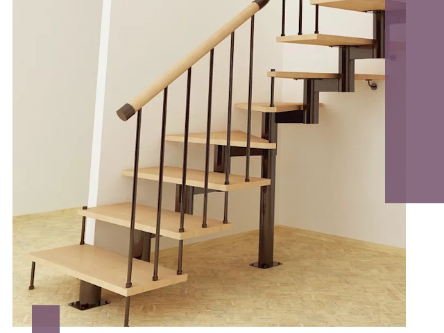 Монтаж лестниц на больцах в Протвине — быстро и надежно