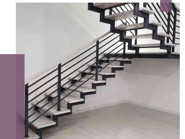 Лестницы на металлокаркасе под ключ в Протвине от 12719 руб. | ПРОЛЁТ-Прн