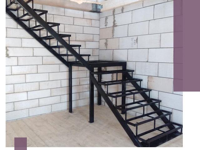 Лестницы на металлокаркасе под ключ в Протвине — изготовление и монтаж