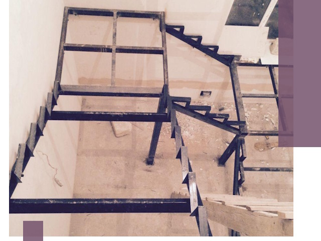 Монтаж лестниц на металлокаркасе в Протвине быстро и качественно