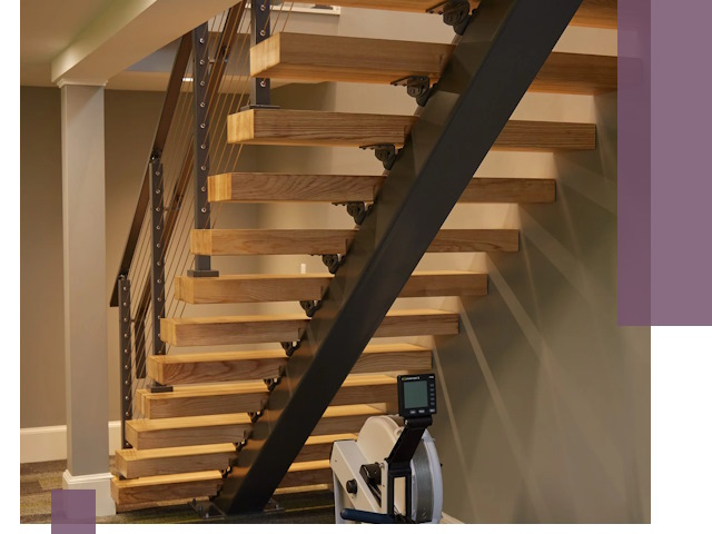 Лестницы на монокосоурах под ключ в Протвине - изготовление и монтаж