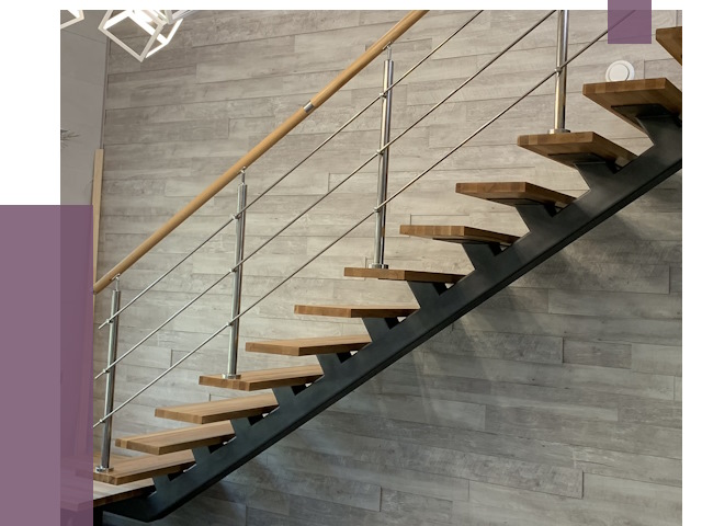 Изготовление лестниц на монокосоуре в Протвине от 75804 руб. 