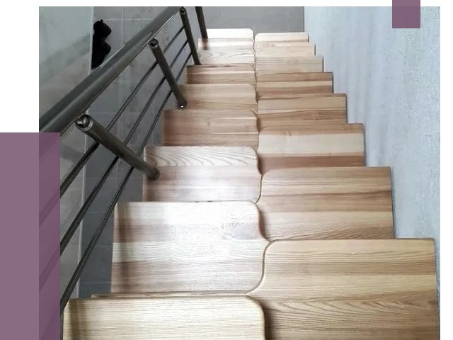 Лестницы гусиный шаг в Протвине от 12973 руб. под ключ | ПРОЛЁТ-Прн