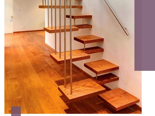 Лестницы «гусиный шаг» на заказ в Протвине для узких пространств