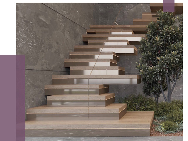 Современные лестницы в Протвине от 13736 руб. | ПРОЛЁТ-Прн