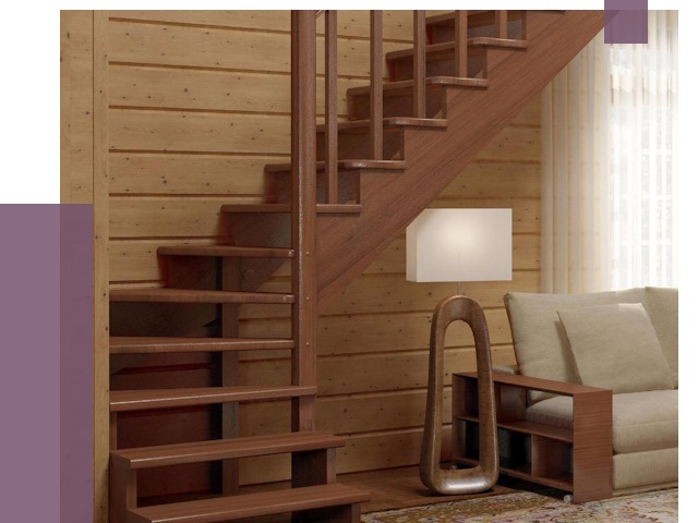 Лестницы эконом класса в Протвине от 18162 руб. бюджетные решения