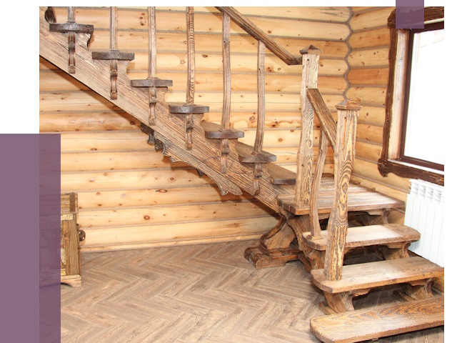 Лестницы в баню в Протвине от 19027 руб. — изготовление | ПРОЛЁТ-Прн