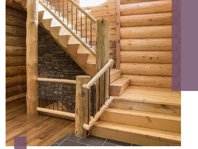 Лестницы в баню под заказ и профессиональный монтаж в Протвине