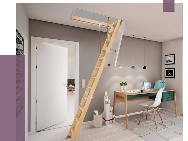 Чердачные лестницы в Протвине — от 14499 руб. | ПРОЛЁТ-Прн