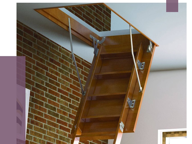 Установка чердачной лестницы в Протвине от 7784 руб. | ПРОЛЁТ-Прн