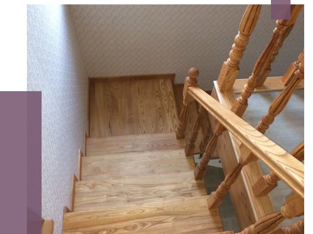 Сосновые лестницы в Протвине под ключ от 8038 руб.  | ПРОЛЁТ-Прн