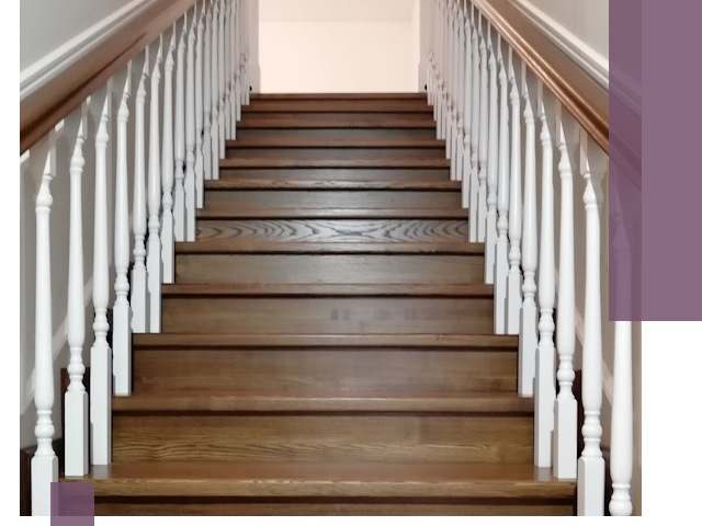 Лестницы из ясеня на заказ в Протвине — изготовление и монтаж