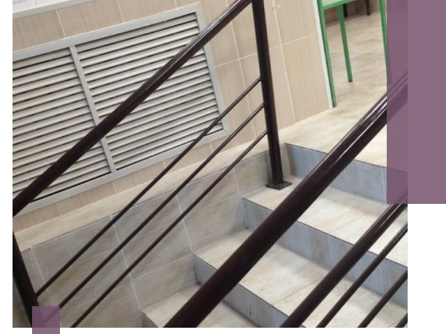 Изготовление перил из металла под ключ в Протвине