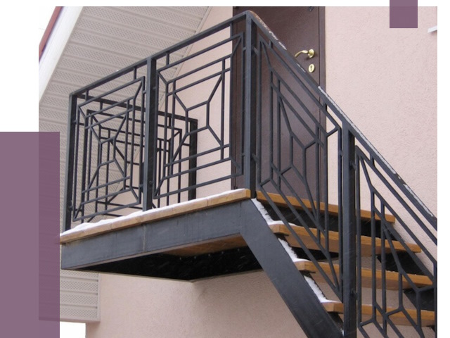 Металлические перила в Протвине от 4274 руб.  | ПРОЛЁТ-Прн