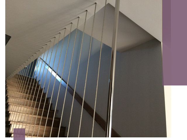 Тросовые перила под ключ в Протвине — производство и монтаж