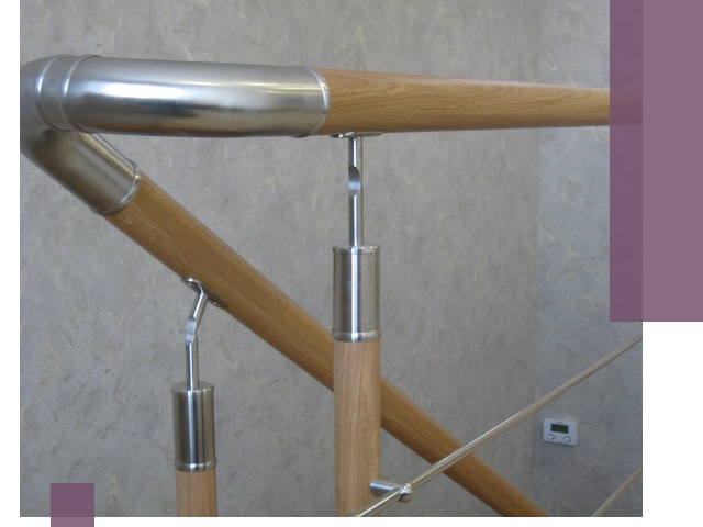 Комбинированные перила на заказ в Протвине — монтаж и производство