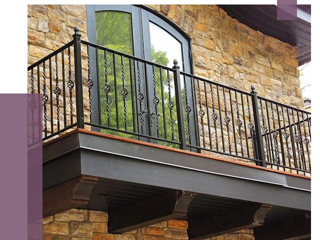 Балконные ограждения в Протвине от 7987 руб. — купить | ПРОЛЁТ-Прн