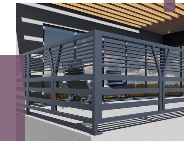 Изготовление балконных ограждений в Протвине от 10684 руб. | ПРОЛЁТ-Прн