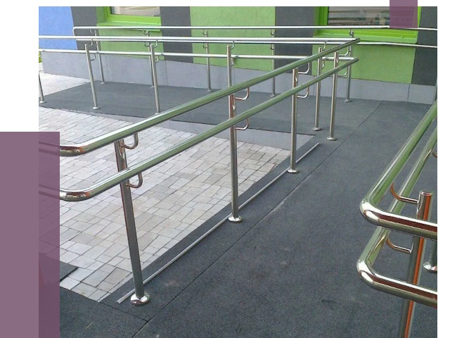 Ограждения пандусов в Протвине от 4324 руб. монтаж | ПРОЛЁТ-Прн