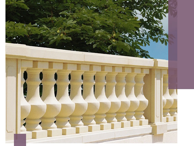 Установка балюстрады в Протвине: изготовление и монтаж под ключ