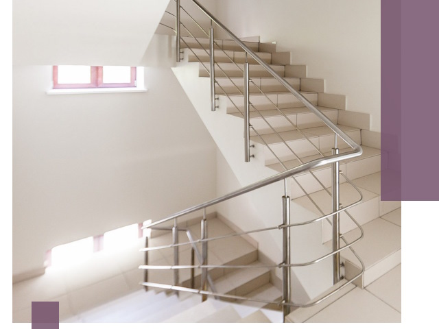 Установка и замена перил в подъезде в Протвине