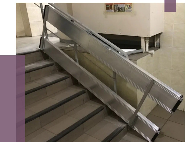 Откидные пандусы в Протвине от 6614 руб. — купить | ПРОЛЁТ-Прн