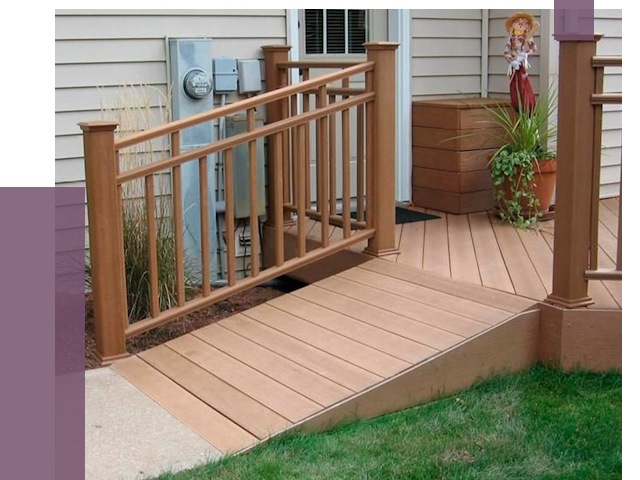 Пандус на крыльцо в Протвине под ключ от 7733 руб. 