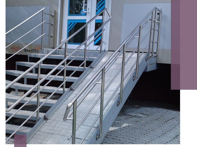 Пандус на крыльцо под ключ в Протвине: монтаж и изготовление