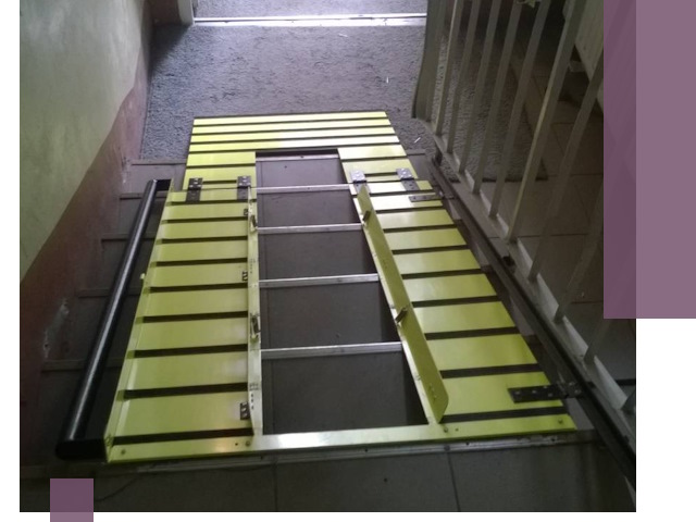 Профессиональный монтаж пандуса в подъезд в Протвине