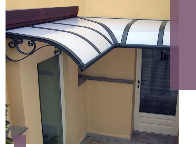 Монтаж козырьков любой сложности в Протвине под ключ