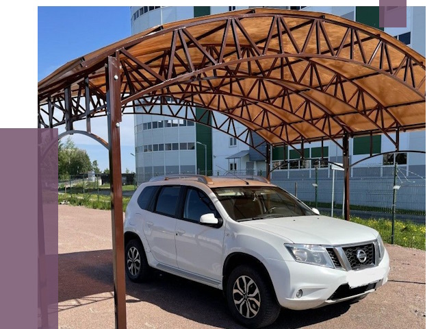 Недорогие навесы в Протвине от 42735 руб.  | ПРОЛЁТ-Прн