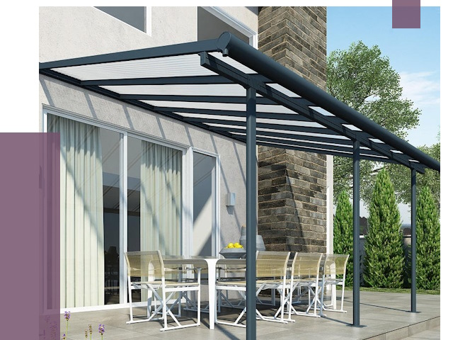 Навесы пристенные в Протвине от 9056 руб. — монтаж и установка | ПРОЛЁТ-Прн