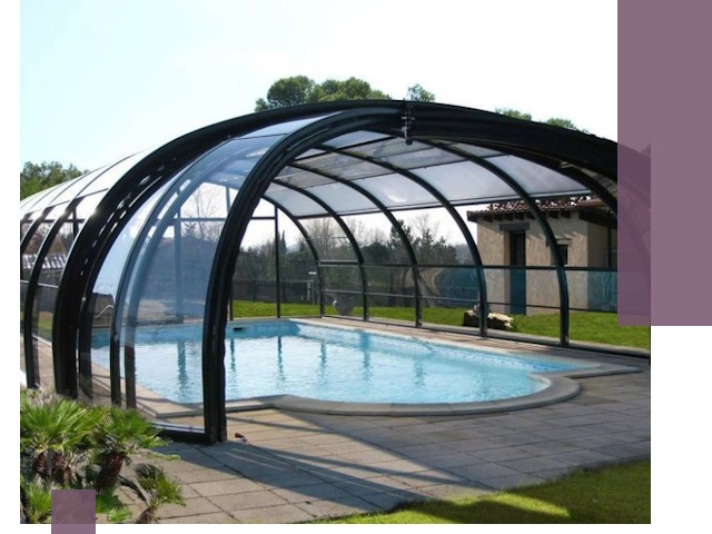 Навесы для бассейна в Протвине: изготовление и монтаж под ключ
