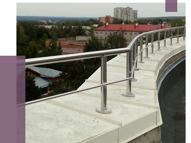 Парапеты и ограждения кровли в Протвине от 4935 руб.