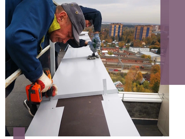 Монтаж парапетов в Протвине — установка прочных металлических ограждений