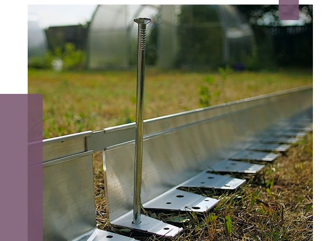 Металлические бордюры для газона в Протвине от 4274 руб. | ПРОЛЁТ-Прн