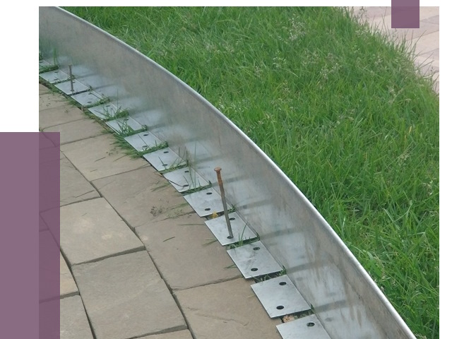 Металлические бордюры для тротуаров в Протвине от 8649 руб.