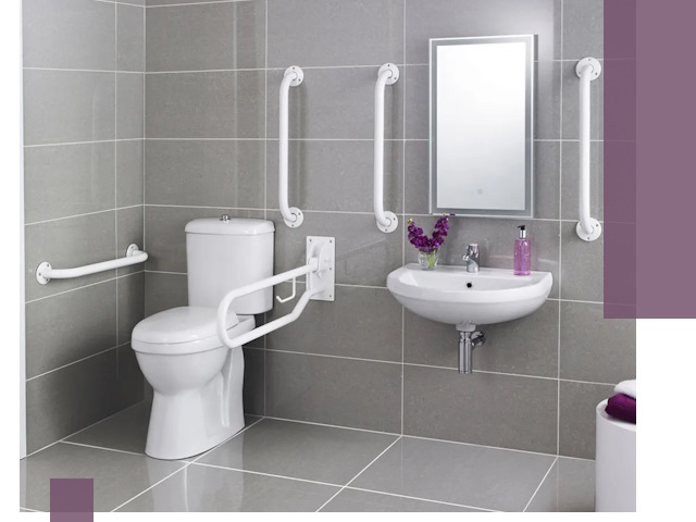 Поручни для санузлов в Протвине: установка, ремонт и монтаж